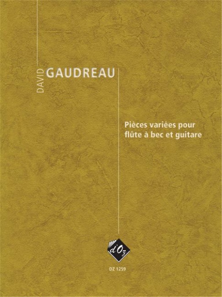 Pièces variées pour flûte à bec soprano et guitare